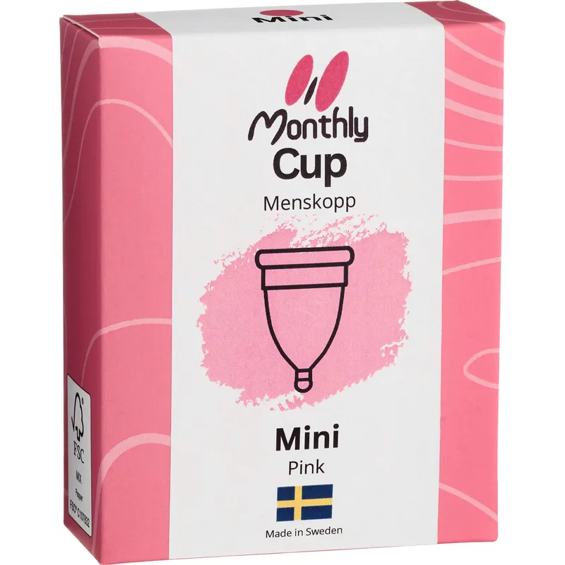 Bild 2 för MonthlyCup Menskopp Mini pink 1 st