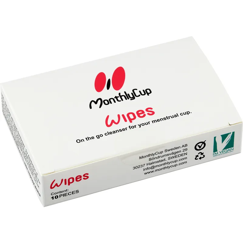Bild 1 för MonthlyCup Wipes 10-pack