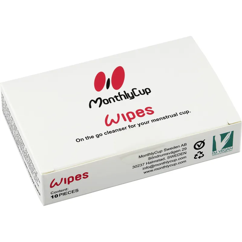 Bild 2 för MonthlyCup Wipes 10-pack