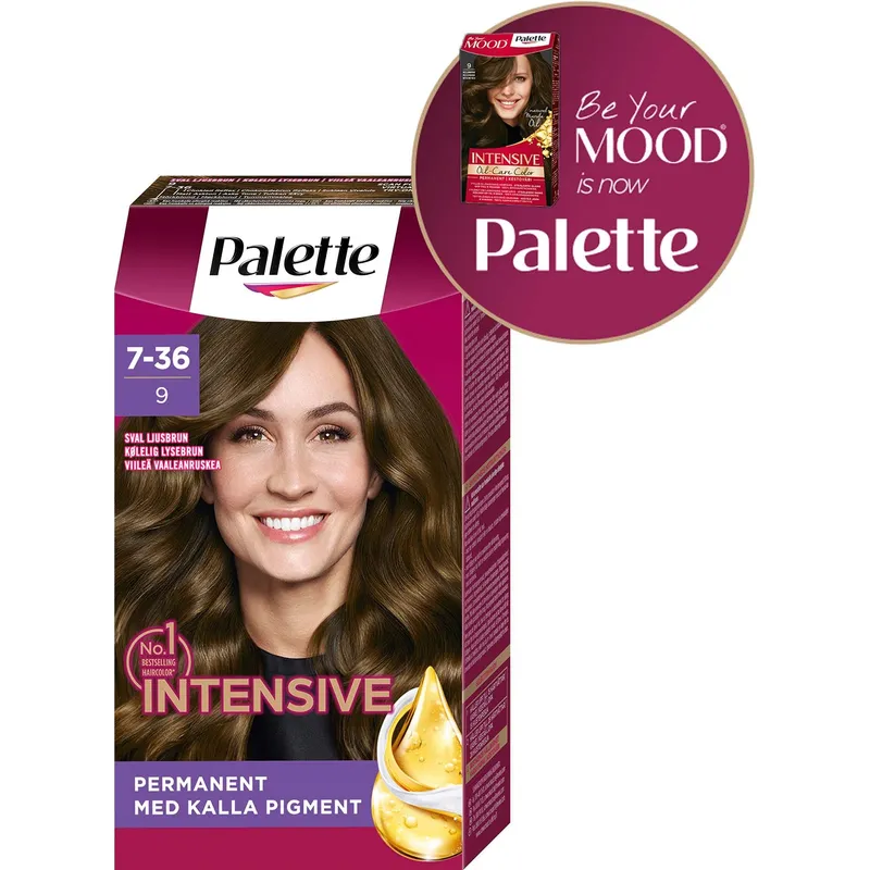 Bild 1 för MOOD Hair Colour 4 in 1 No. 9 Medium Brown - pcs 1