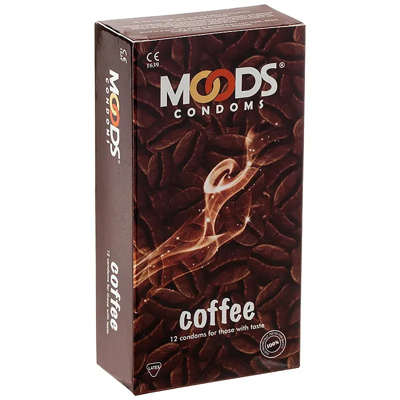 Alternativ bild 0 för Moods Coffee Condoms 12-pack