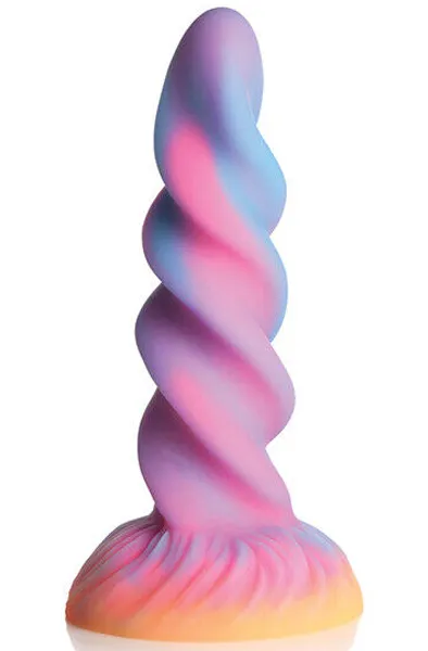 Bild 1 för Moon Rider Glow In The Dark Unicorn Dildo 20,5 cm
