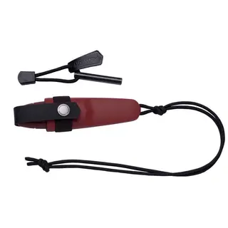 Produktfoto för Morakniv Eldris med tändståls-kit (S), röd