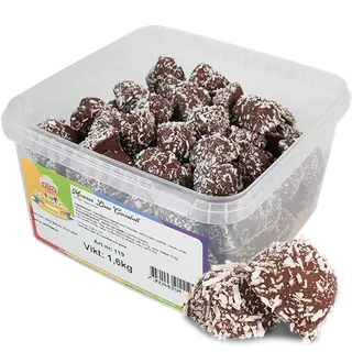 Produktfoto för Mormor Lisas Cocosboll Lösgodis 1,6 kg
