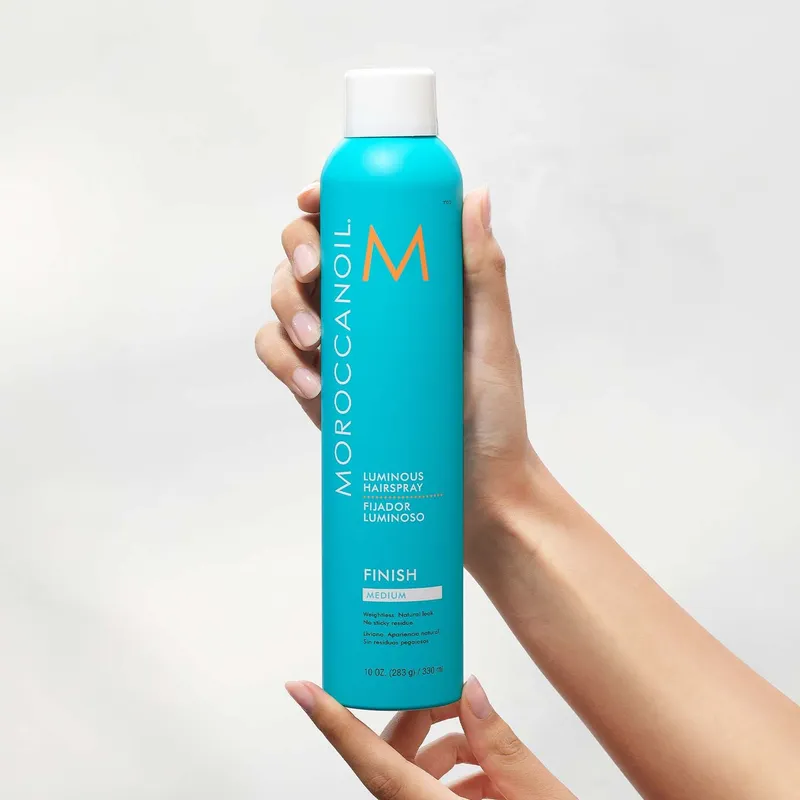 Bild 2 för Moroccanoil Luminous Hairspray Finish - Medium 330 ml