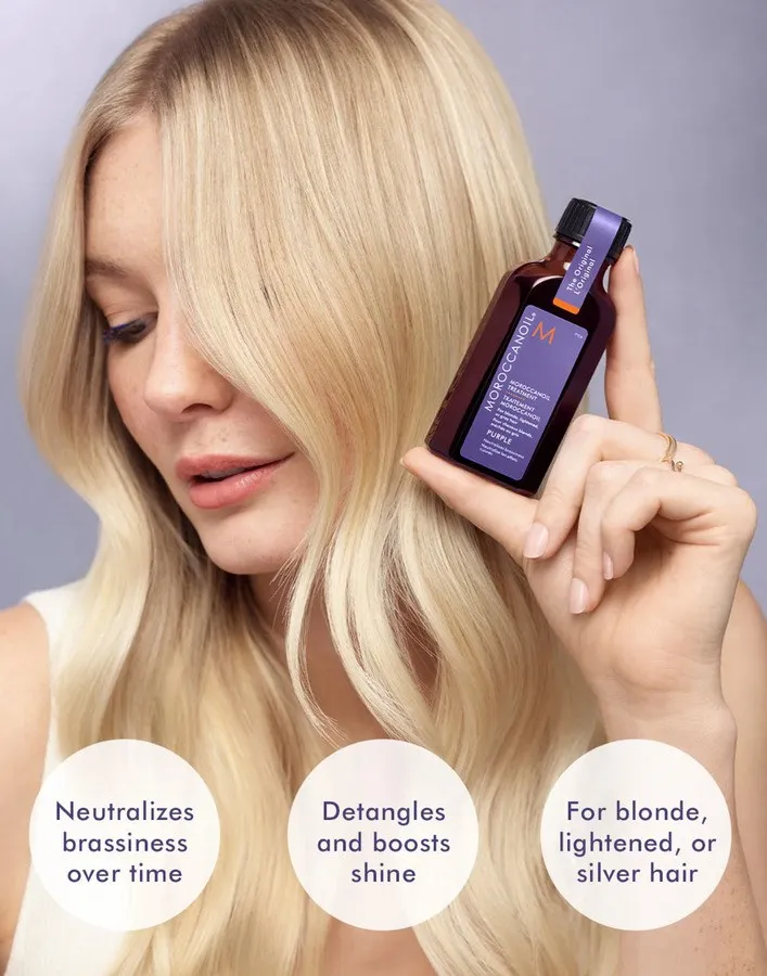 Bild 4 för Moroccanoil Treatment Purple  25 ml