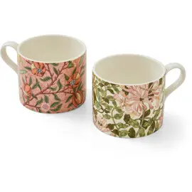 Produktfoto för Morris and Co. Mugg 2 st. fruit + honeysuckle