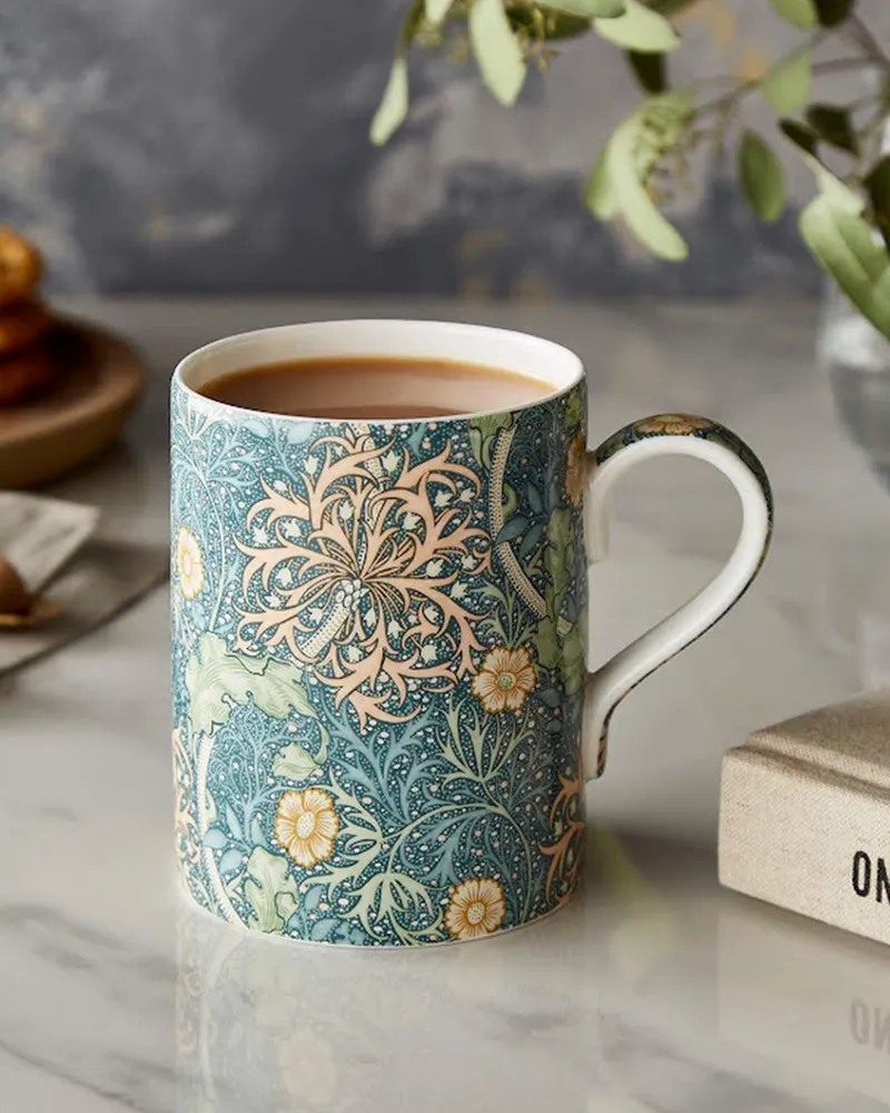 Bild 2 för Morris & Co Seaweed mugg