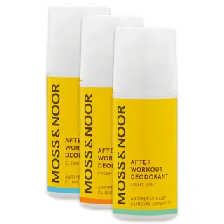 Produktfoto för Moss & Noor After Workout Deodorant Mixed Three Scents 3-pack