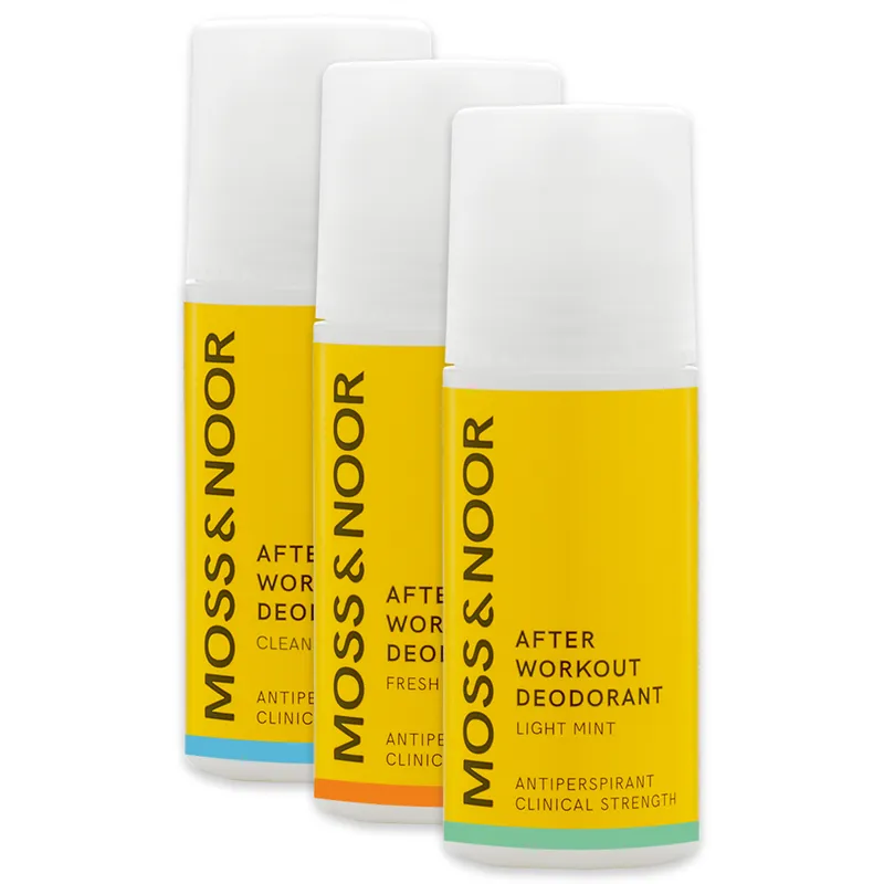 Bild 2 för Moss & Noor After Workout Deodorant Mixed Three Scents 3-pack