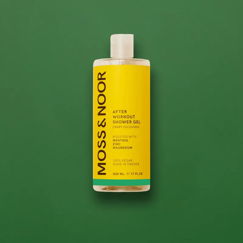 Bild 2 för Moss & Noor After Workout Shower Gel Crispy Cucumber 500 ml