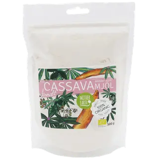 Produktfoto för Mother Earth Cassavamjöl Finmalt ME EKO 500 g