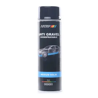 Produktfoto för MOTIP Anti Gravel Medium Solid - Stenskottsskydd Svart 500 ml