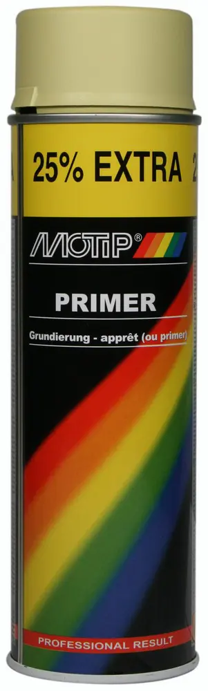 Produktfoto för Motip Auto Primer beige gul mat 500ml
