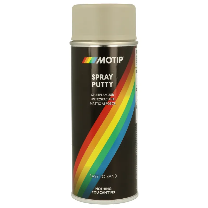 Alternativ bild 0 för Motip Auto Spray Putty beige grå mat 400ml