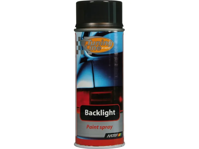 Alternativ bild 0 för Motip Backlight Paint Spray - Bakljusfärg Svart 400 ml