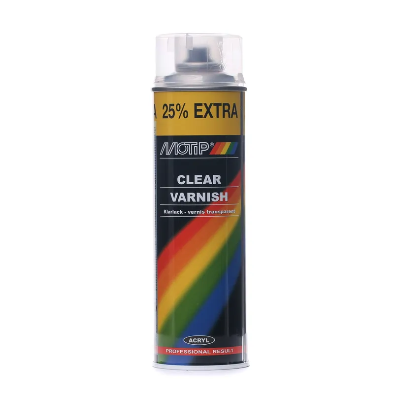 Alternativ bild 0 för Motip Clear Varnish - Klarlack Glans 500 ml