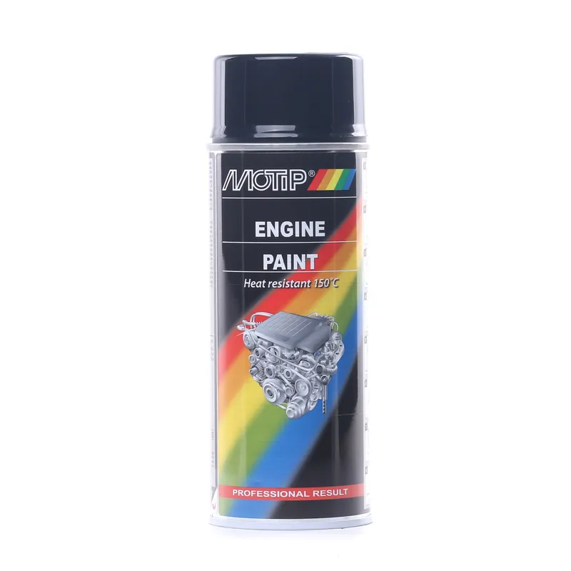 Alternativ bild 0 för Motip Engine Paint - Motorfärg Svart 400 ml