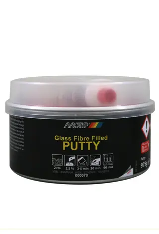 Produktfoto för MOTIP Glass Fibre Putty - Glasfiberspackel 1 kg