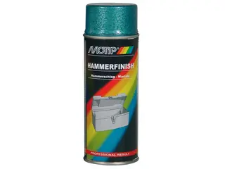 Produktfoto för Motip Hammarlack - Blå 400 ml - Rostskyddsfärg / Metallfärg