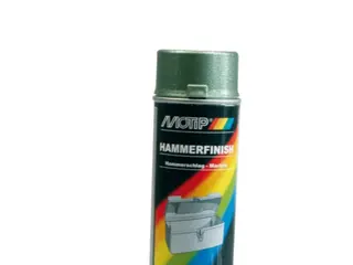 Produktfoto för Motip Hammarlack - Grön 400 ml - Rostskyddsfärg / Metallfärg