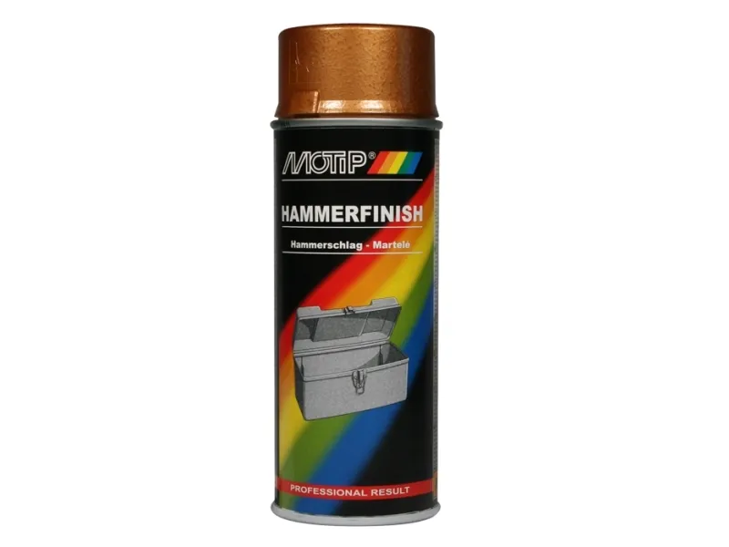 Alternativ bild 0 för Motip Hammarlack - Guld 400 ml - Rostskyddsfärg / Metallfärg