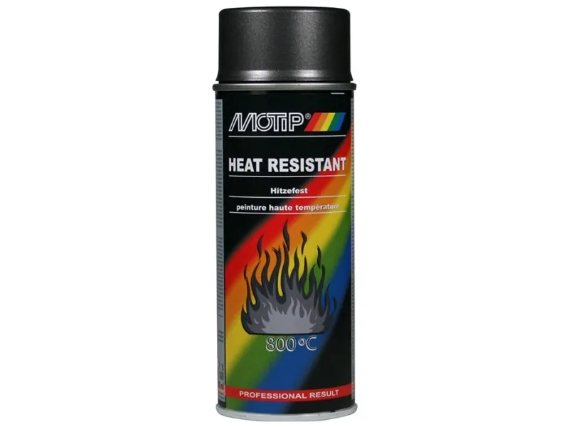 Alternativ bild 0 för Motip Heat Resistant - Värmefärg Antracit 400 ml