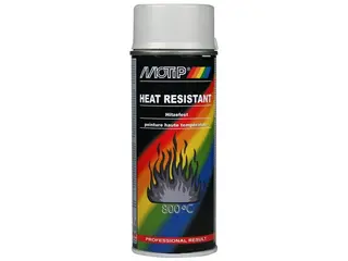 Produktfoto för Motip Heat Resistant - Värmefärg Grå 400 ml