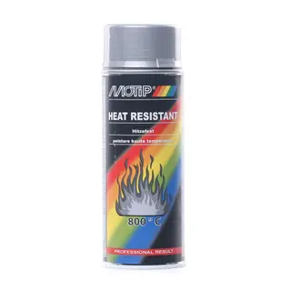 Produktfoto för Motip Heat Resistant - Värmefärg Silver 400 ml