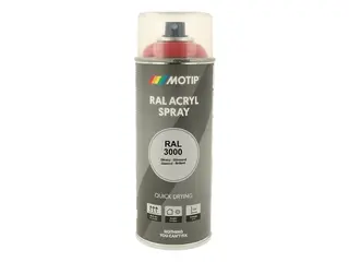 Produktfoto för Motip Industri Ral 3000 högglans 400ml