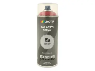 Produktfoto för Motip Industri Ral 3001 högglans 400ml