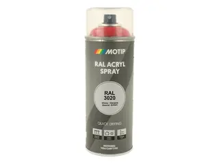 Produktfoto för Motip Industri Ral 3020 högglans 400ml