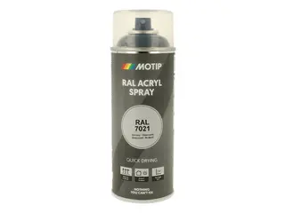 Produktfoto för Motip Industri Ral 7021 högglans 400ml