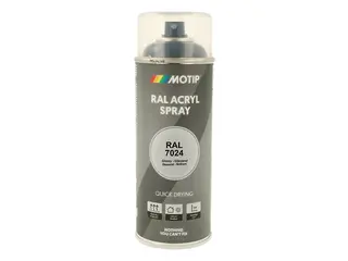 Produktfoto för Motip Industri Ral 7024 högglans 400ml