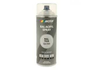 Produktfoto för Motip Industri Ral 7035 högglans 400ml