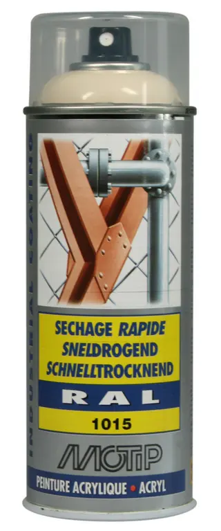 Produktfoto för Motip Industri Ral 9001 högglans 400ml