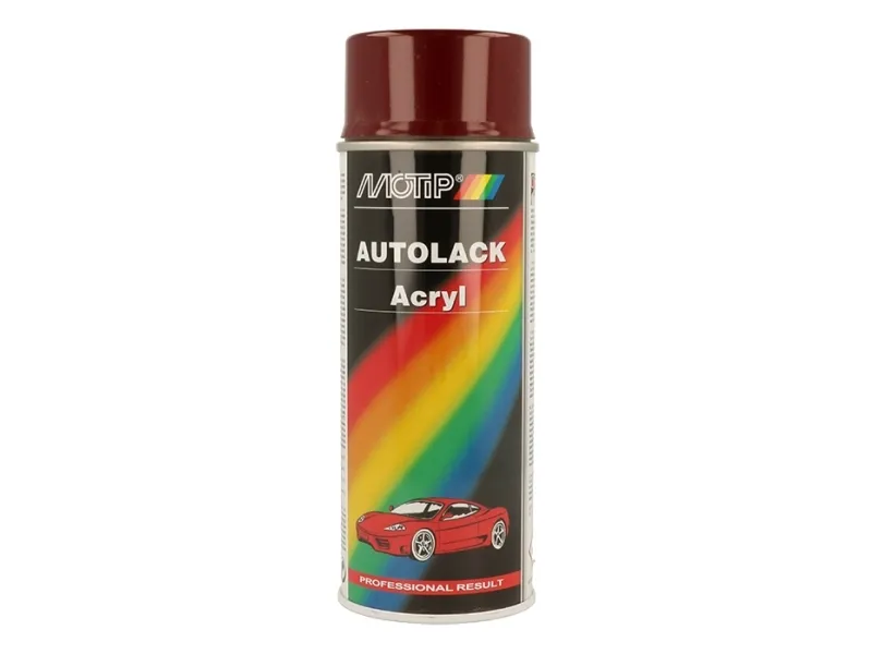 Alternativ bild 0 för Motip Kompakt 51490 Metallic - Sprayfärg Röd 400 ml