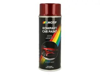 Produktfoto för Motip Kompakt 51558 Metallic - Sprayfärg Röd 400 ml