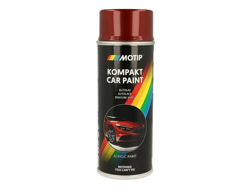 Alternativ bild 0 för Motip Kompakt 51560 Metallic - Sprayfärg Röd 400 ml