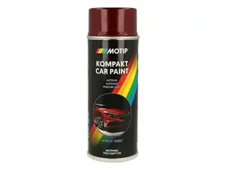 Produktfoto för Motip Kompakt 51575 Metallic - Sprayfärg Röd 400 ml