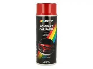 Produktfoto för Motip Kompakt 51670 Metallic - Sprayfärg Röd 400 ml