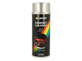 Produktfoto för Motip Kompakt 55203 Metallic - Sprayfärg Silver 400 ml