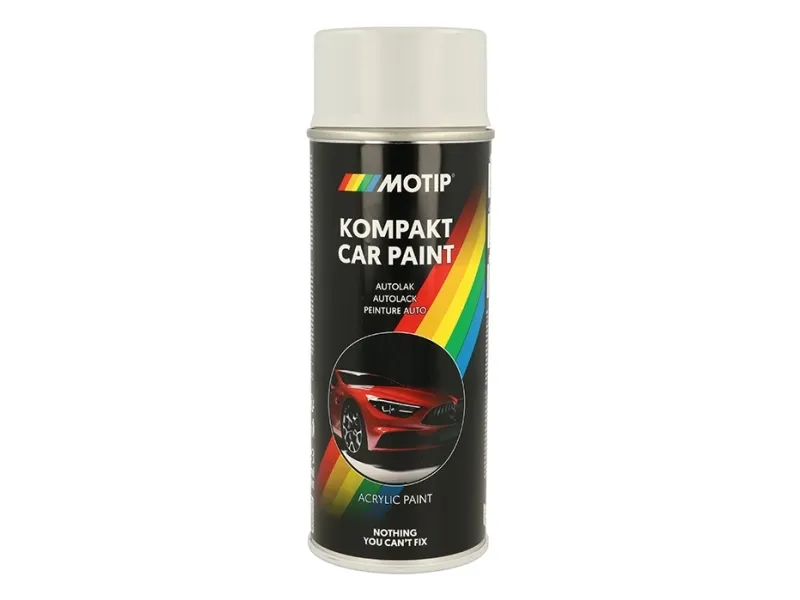 Alternativ bild 0 för Motip Kompakt 55268 Metallic - Sprayfärg Vit 400 ml
