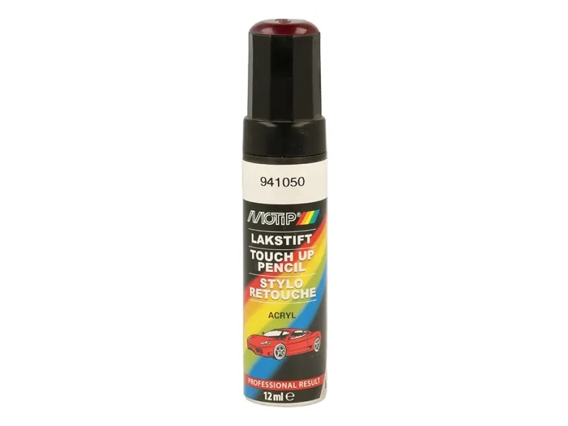 Alternativ bild 0 för Motip Kompakt 941050 Non-metallic - Lackstift Röd 12 ml