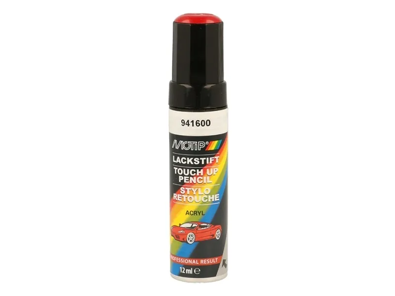 Alternativ bild 0 för Motip Kompakt 941600 Non-metallic - Lackstift Röd 12 ml