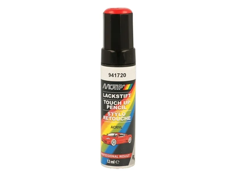 Alternativ bild 0 för Motip Kompakt 941720 Non-metallic - Lackstift Röd 12 ml