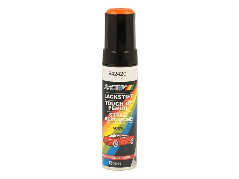 Alternativ bild 0 för Motip Kompakt 942420 Non-metallic - Lackstift Orange 12 ml