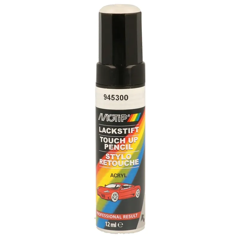 Alternativ bild 0 för Motip Kompakt 945300 Non-metallic - Lackstift Vit 12 ml