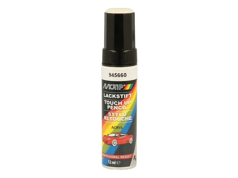 Alternativ bild 0 för Motip Kompakt 945660 Non-metallic - Lackstift Vit 12 ml