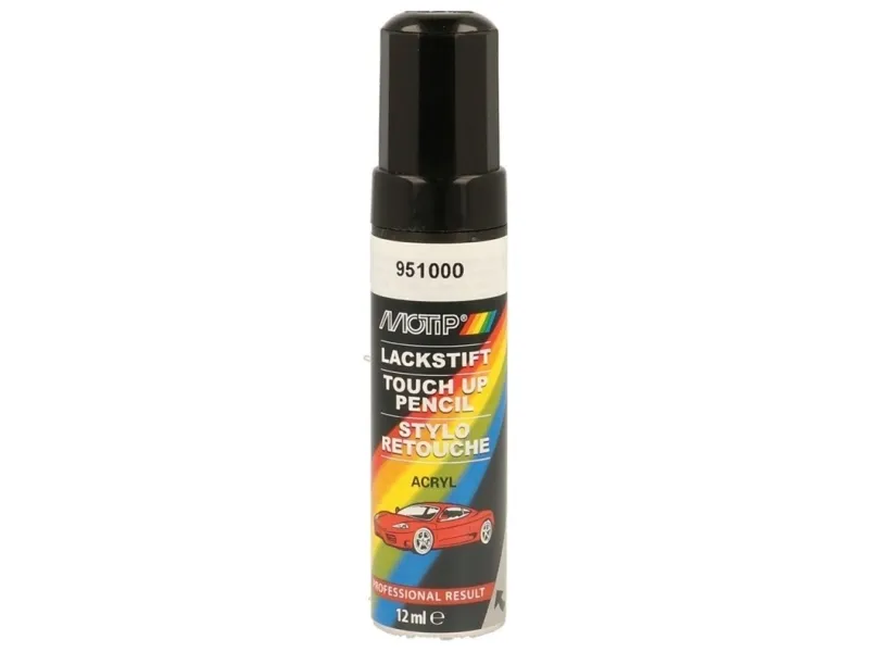 Alternativ bild 0 för Motip Kompakt 951000 Metallic - Lackstift Svart 12 ml